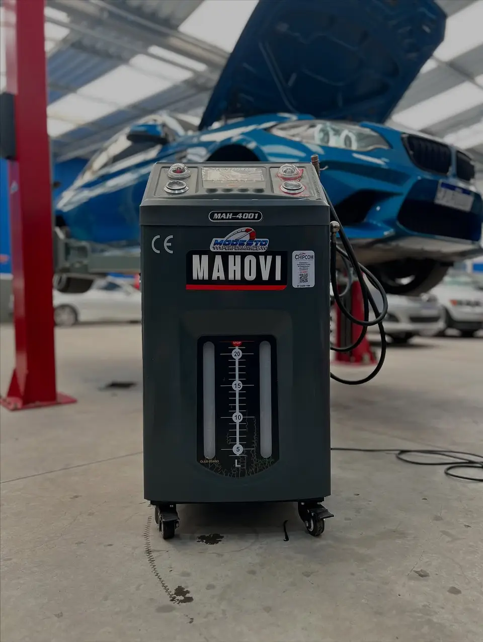 Câmbio automático, foto publicada pela Modesto