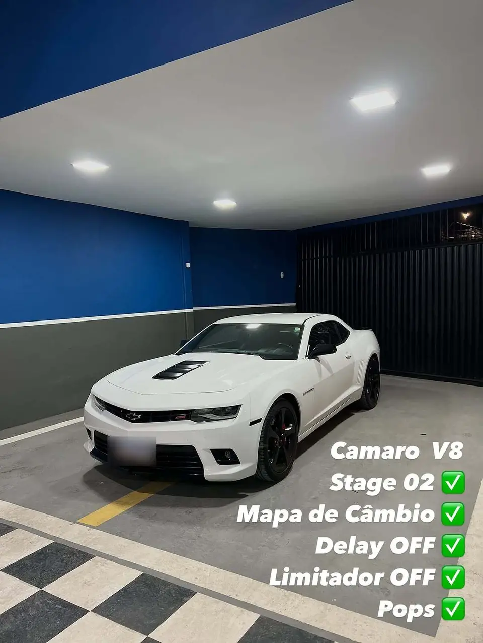 Chevrolet Camaro V8, foto publicada pela Modesto