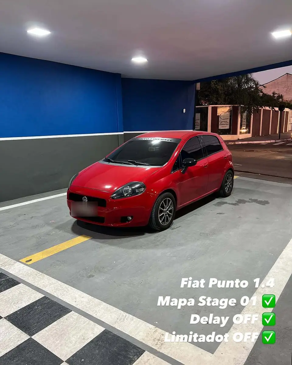 Fiat Punto 1.4, foto publicada pela Modesto